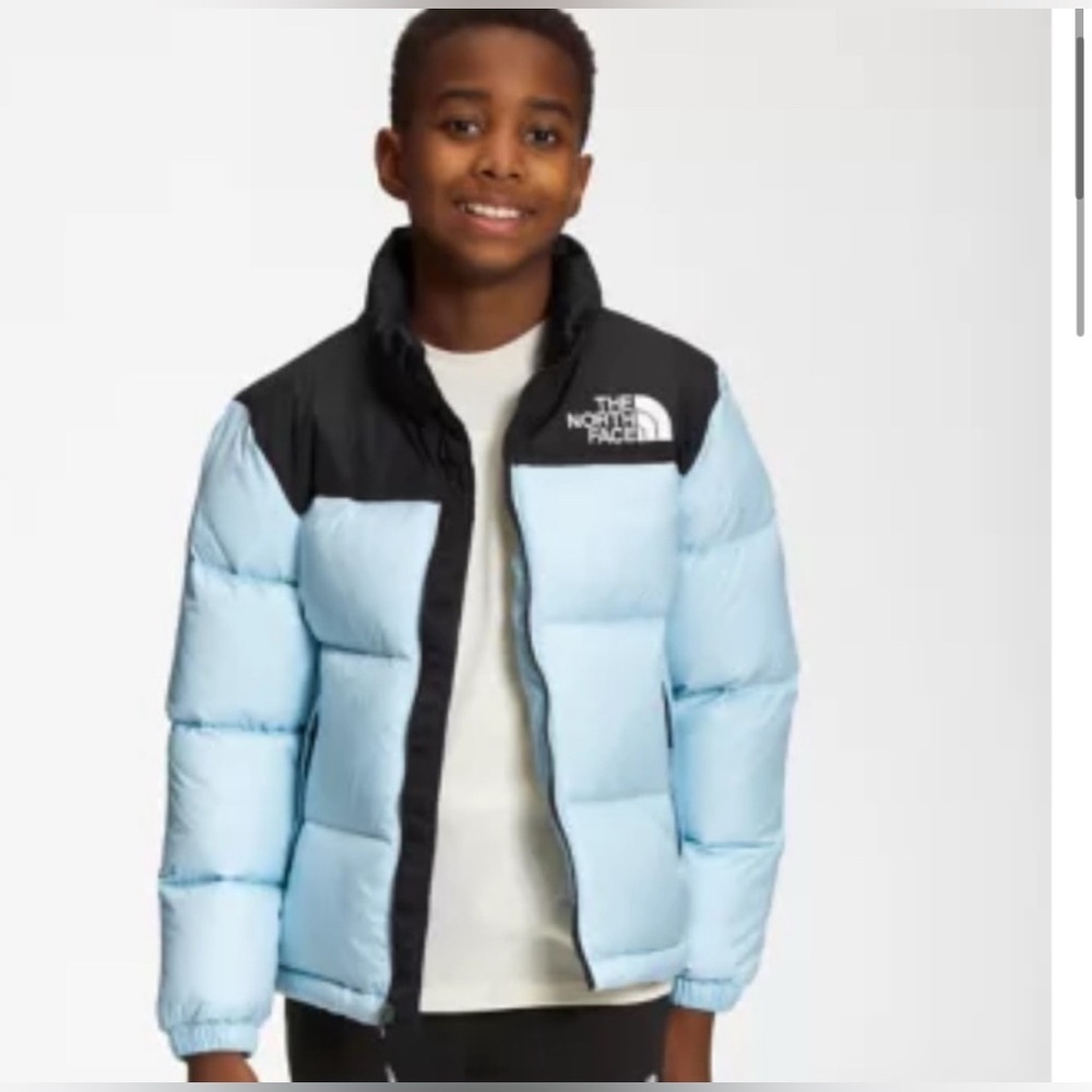 Youth Retro 1996 Nuptse Jacket Blue